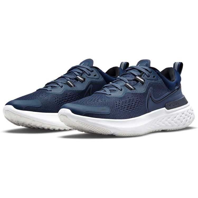 Nike React Miler 2 Thunder Blue Мужские кроссовки Obsidian Black CW7121-400