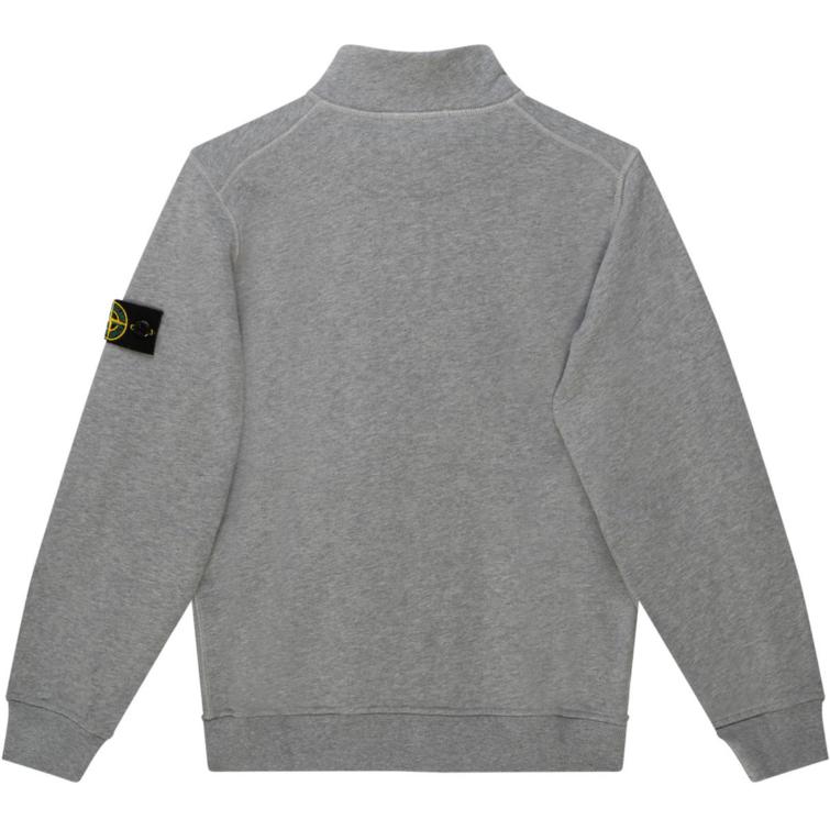 STONE ISLAND Куртка детская однотонная с воротником-стойкой на молнии с длинным рукавом Детские куртки Серая 791661120-V0M64
