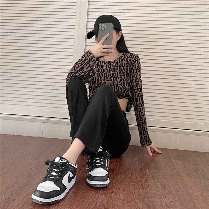 Черные серые драпированные штаны для йоги с высокой талией, корейский стиль, облегающий, расклешенный, домашняя одежда