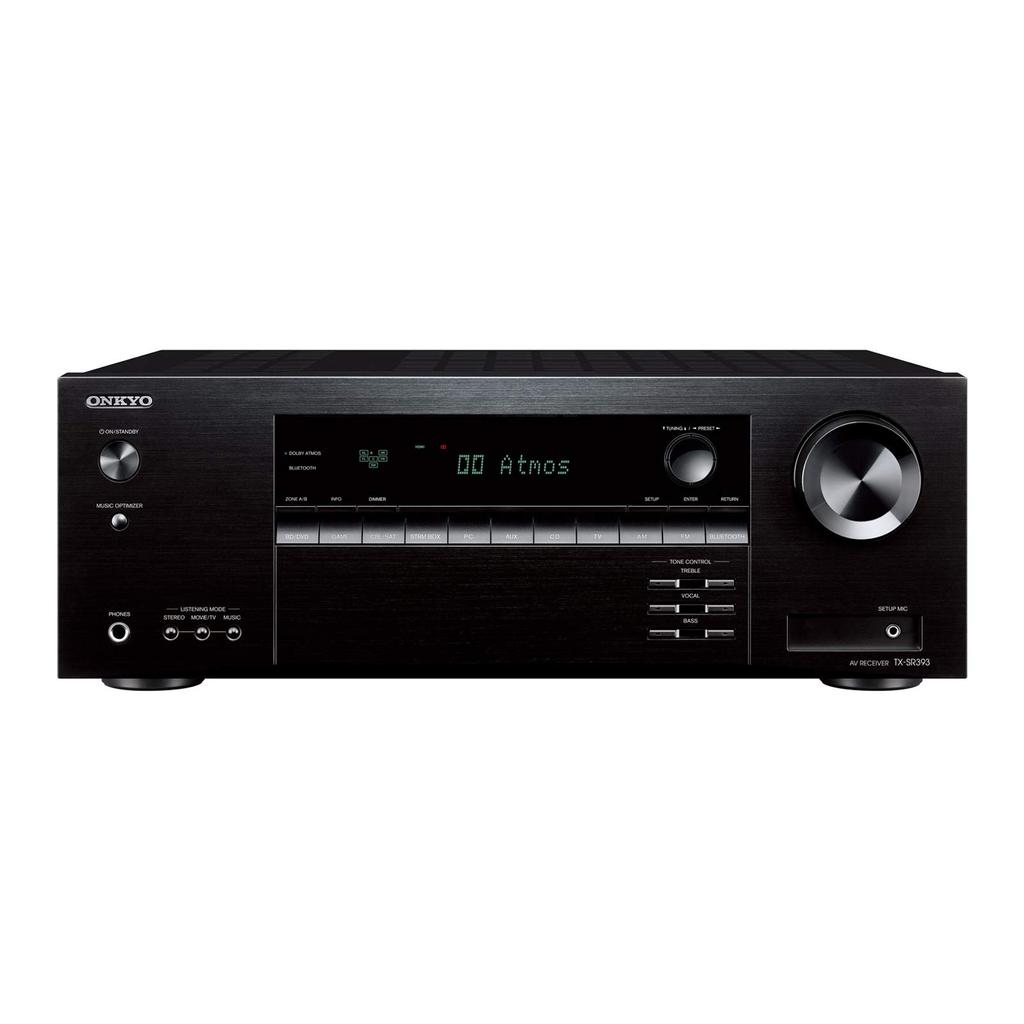 Onkyo Channel TX-SR393 5.2 A/V-ресивер.