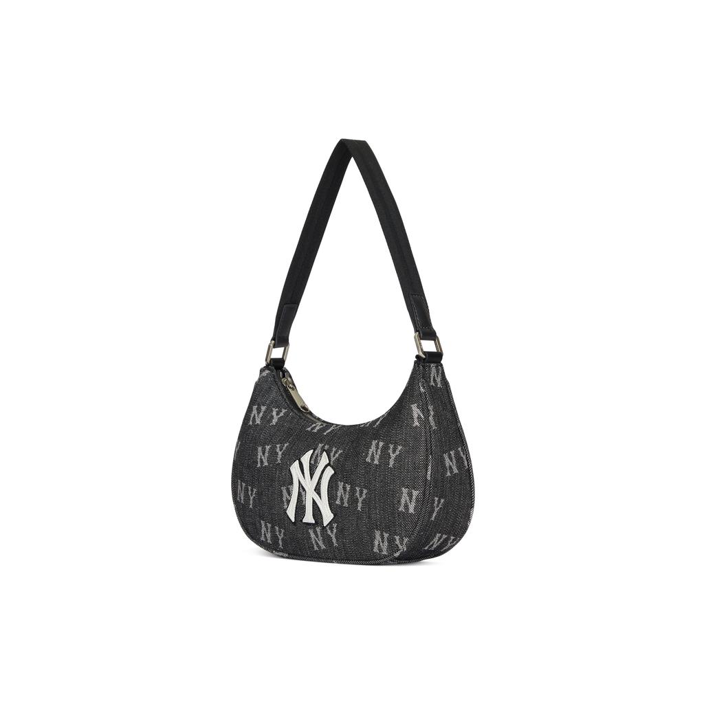 New MLB New York Yankees Cotton Shoulder Bag Handbags Clutches Student Backpacks Regular Unisex Gray 3ABQS224N-50NYD