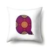 Polyester Pillowcase Home Geometric Striped Print Pillowcase 26 English Letter Cushion Cover