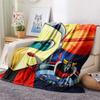 Daisuke Kadota  Print Flannel Blanket, High quality Comfortable for All Seasons, Home Decor, Warmth and Comfort