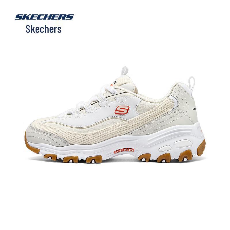 Skechers Женские Молочный Чай Медведь Панда Папины Кроссовки 150242