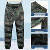 Men's Slim Fit Camouflage Pants - Autumn/Winter Warm, Elastic Ankle Casual Wear