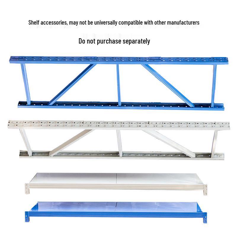 Multi-layer Medium & Heavy-duty Iron Shelving for Warehouse, Commercial, and Home Use