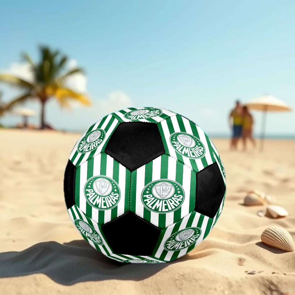 Palmeiras Theme Size 5 Soccer Ball, Suitable for Both Indoor and Outdoor Matches, a Gift Suitable for Everyone.