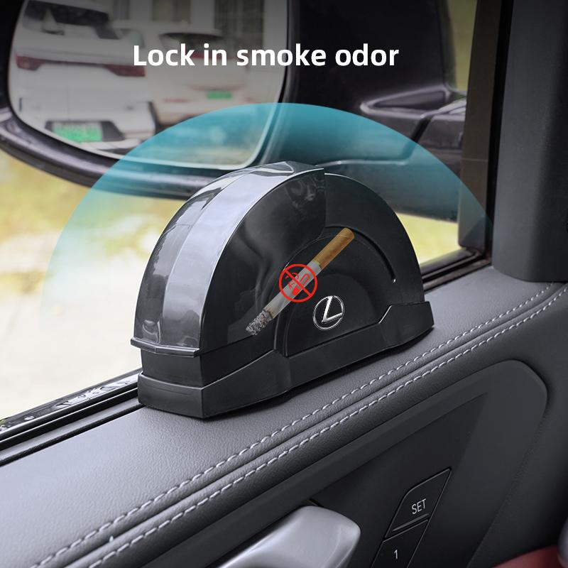 Креативная пепельница в дверь автомобиля Удобная пепельница для Lexus F SPORT GS GX LS LX CT LC RC IS250 220D LBX NX RX 350h 450h ES UX 300e