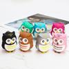 Funny Toy Key Ring Sounds Keyring LED Hooting Keychain Cute Lanterns Owl Light
