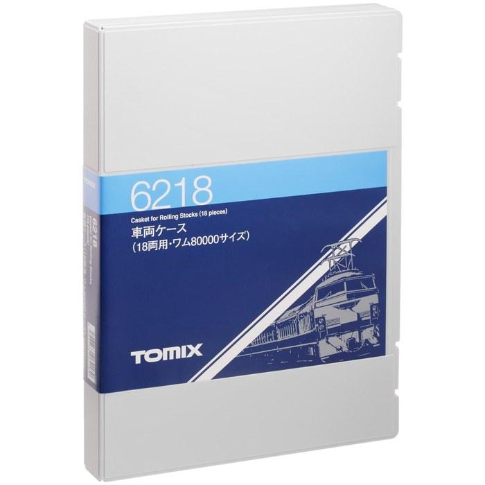 TOMIX N Gauge Vehicle Case 18-Car Capacity, Wam80000 Size, 6218