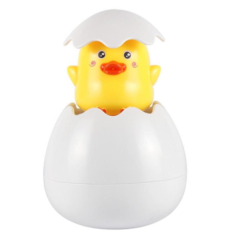 Игрушка для купания, утка, яйцо пингвина, игрушки для душа, забавный пляжный детский распылитель с облаками