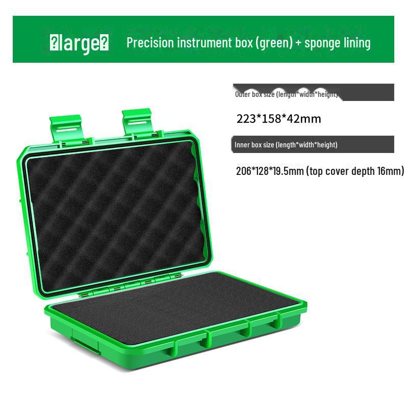Герметичный водонепроницаемый ящик для хранения инструментов для небольших точных приборов