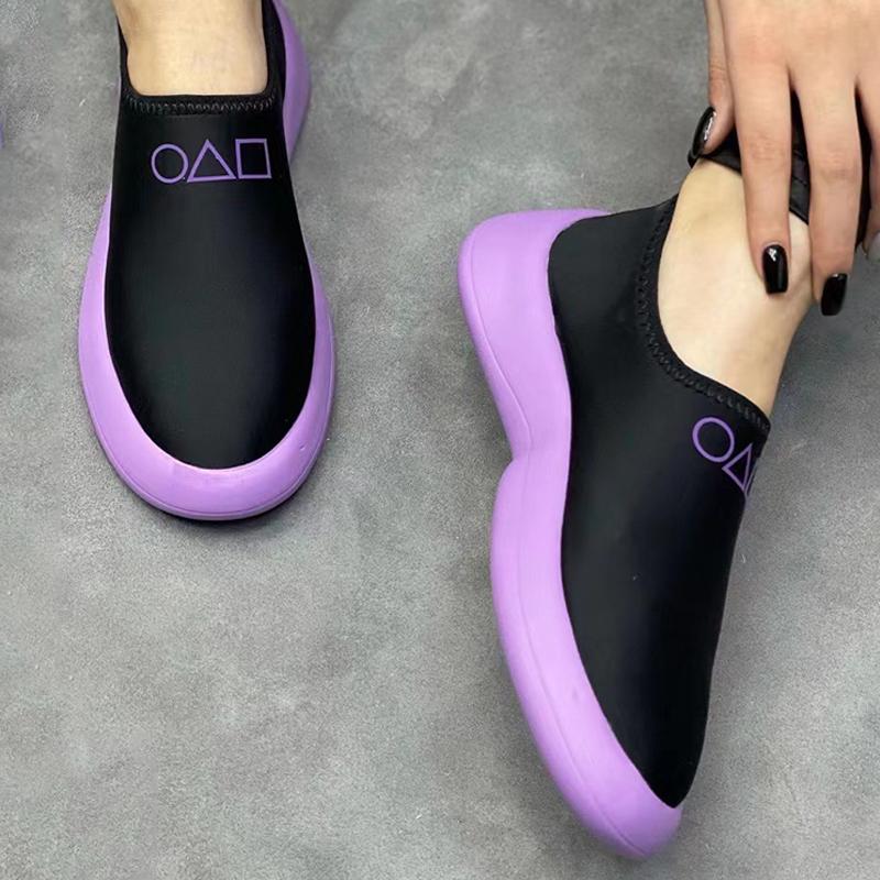 Sneakers Women Slip On Women's Sneakers Comfy Trainers Sneakers for Women Plus Size Vulcanize Shoes