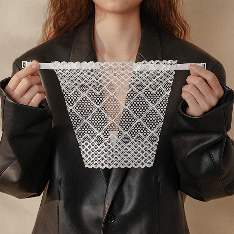Кружевная накидка с декольте, женская камзол на резинке, легкий бюстгальтер на клипсе, вставка, защитное покрытие для груди, топ-труба