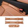 For Porsche MO71/2pcs Car Seat Gap Filler Strip Leak-proof Filler Padding for Porsche 911 718 Cayenne Cayman Panamera Macan Boxster Accessories