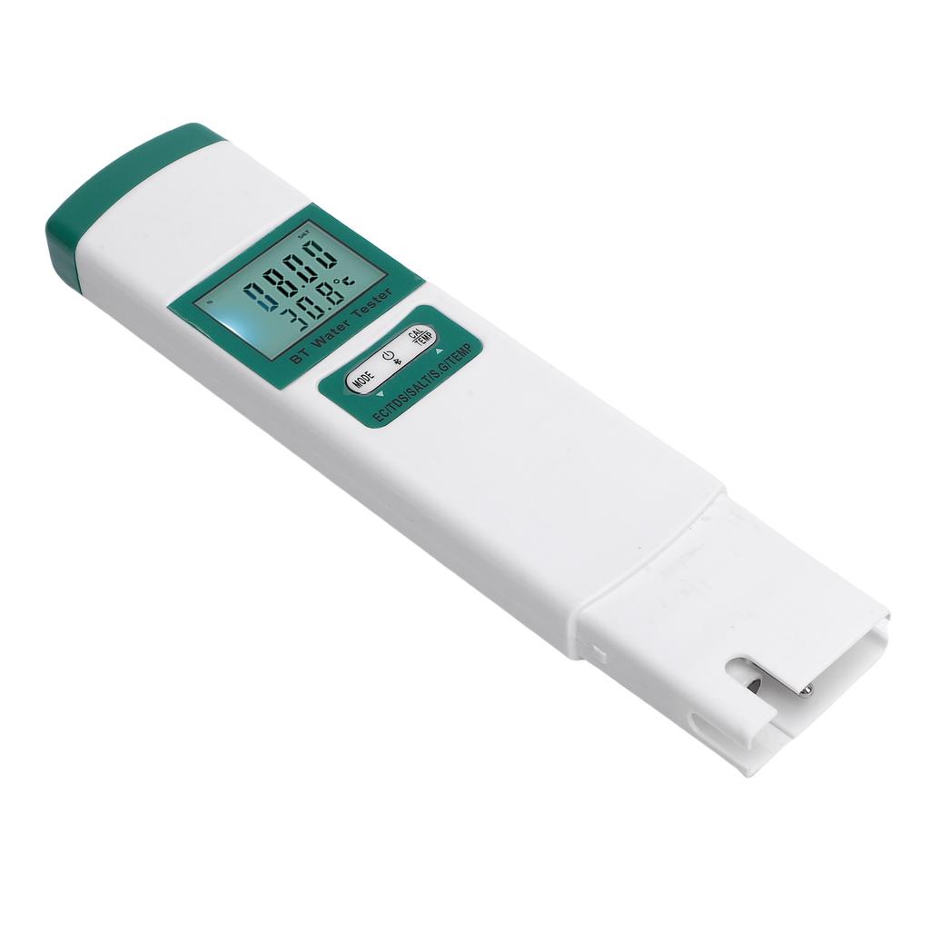 Тестер качества воды Точный Bluetooth Цифровой 5-в-1 EC TDS СОЛЬ SG ТЕМП Водомер для питьевой воды