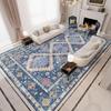 Washable Area Rugs for Living Room Bedroom Dining Room Kitchen Floor Mat Non-Slip Rugs Indoor Machine Washable Vintage Carpet