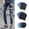 1/5 Pcs DIY Repair Patches Cloth Stickers Denim Patches Hole Repair Patch Jeans Repair Kit Iron On Can Be Cut Convenient
