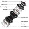 34MM MTB Headset 28.6mm Threadless Fork Semi Integrated Headset Bicycle Headset  Fixed Gear Bicycle
