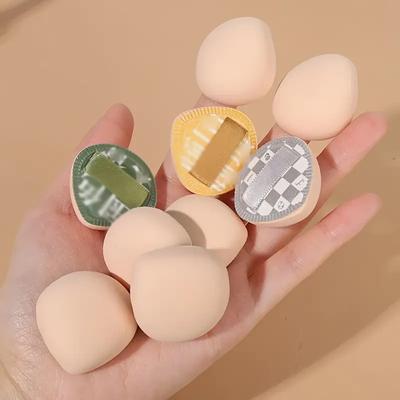 3 шт. Мини-спонж для макияжа, косметический кушон-спонж, консилер, тональный крем, спонж для макияжа, набор профессиональных косметических инструментов