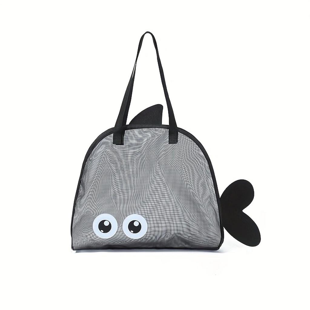 Сетчатая пляжная сумка, Большая пляжная сумка-тоут с карманом для семейной сумки для бассейна для игрушек и предметов первой необходимости для отпуска, Пляжные предметы первой необходимости, Сумки для игрушек и ракушек