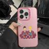 Cartoon B-Beavis And Butt-Head Phone Case For iPhone 17,16,15,14,13,12,Pro MAX white Matte Shockproof Cover