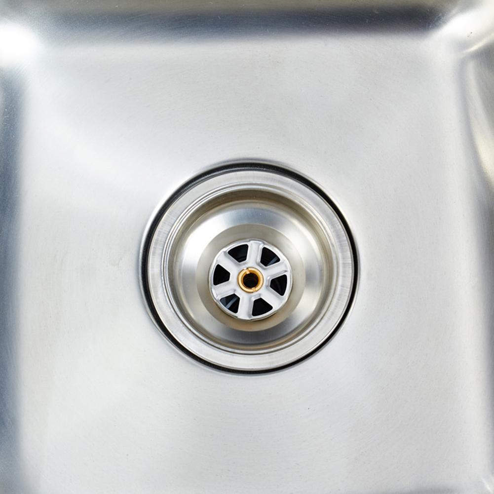 Сливное ситечко для раковины для кухни и ванной комнаты Изготовлено из нержавеющей стали, устойчивой к ржавчине, с двухслойной фильтрацией