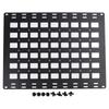 800 X 600 X 2mm Truck Bed Panel Aluminum Alloy Multifunctional with Fixing Base Stud L Rail Storage Panel Organizer