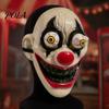 Resistant to Falling Halloween Mask Horror Full Face with Protruding Bloodshot Eyeballs, Scary Party Creepy Secret Room Script Prop for Adult Cosplay