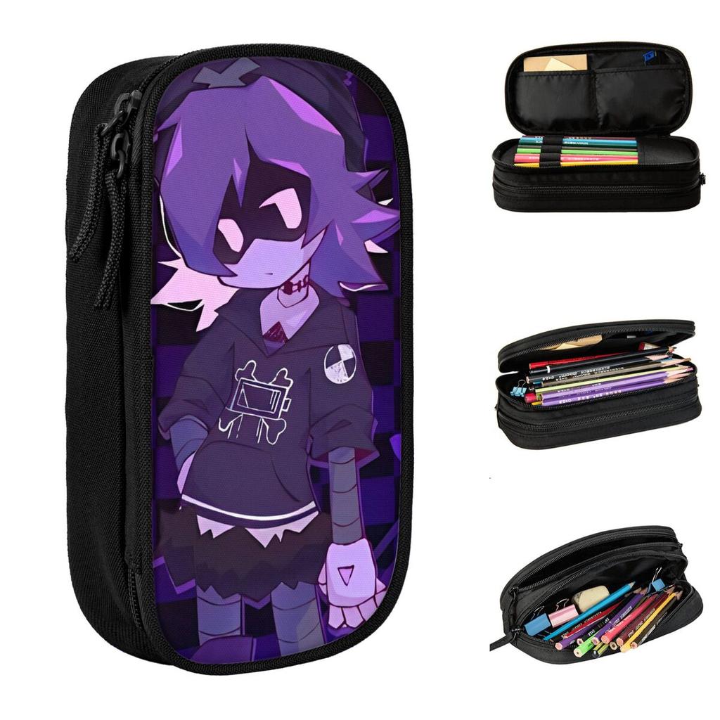 Fashion Uzi Doorman Murder Drones Pencil Case Pencil Box Pen Box for Student Large Storage Bags School Supplies Gift Stationery