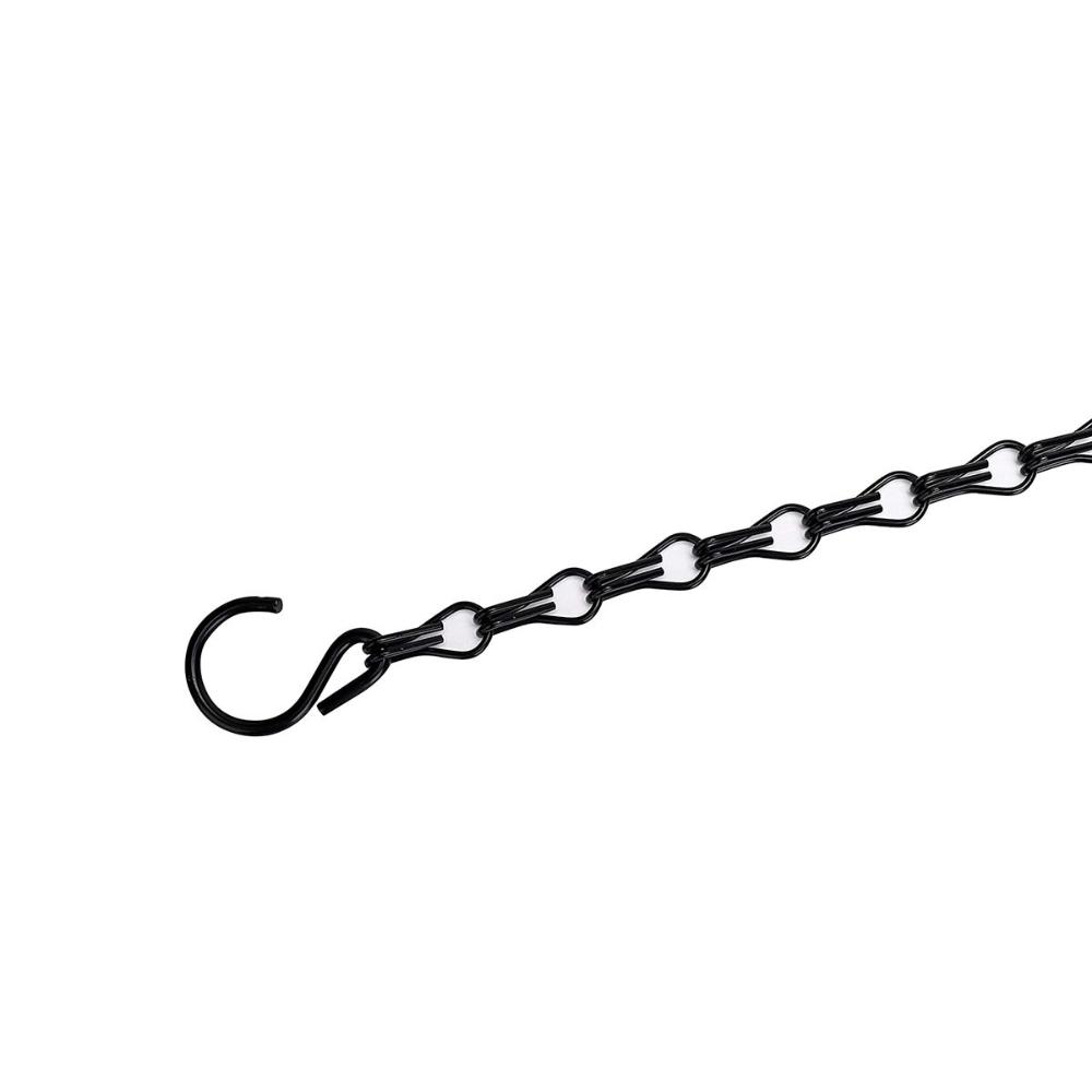 Pendant Black/Silver Flower Pot 4 Strand Replacement Chains Hanging Chain Replacement Plant Hangers
