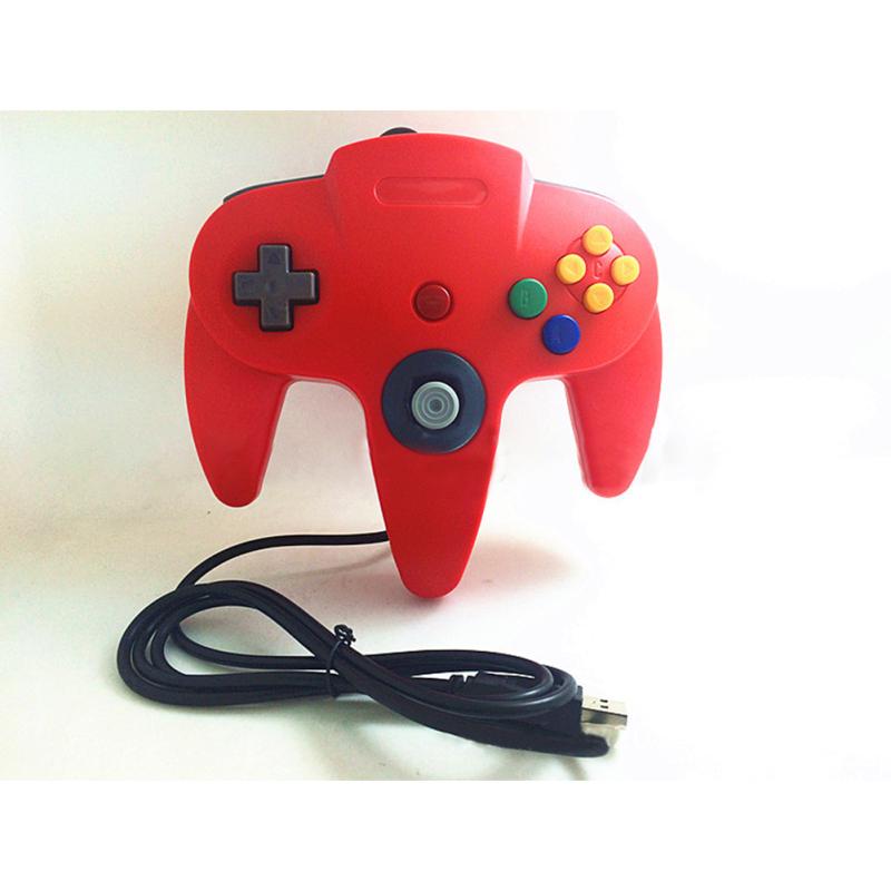 N64 USB N64 ABS Геймпад Контроллер Джойстик Ручка для компьютерной игры для ПК