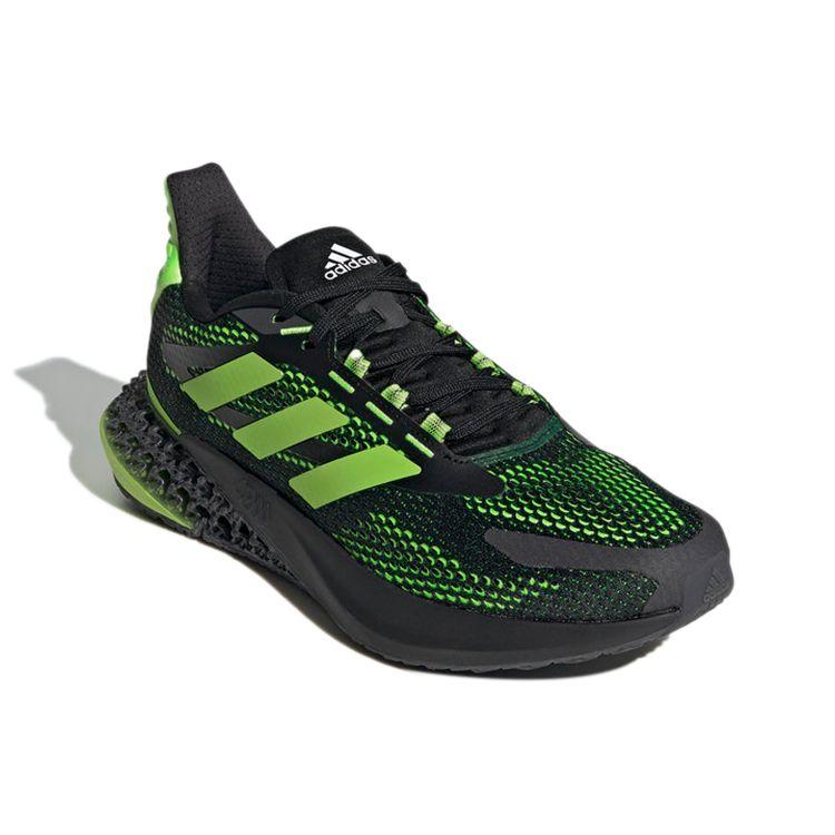 adidas 4DFWD Pulse Black Signal Green Мужские кроссовки Core-Black Carbon Q46451