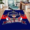 Universidad Los de Abajo Polyester Carpet, Soft Indoor Mat for Office Chair, Living Room, Computer Desk - Decorative Home Office Rug Design