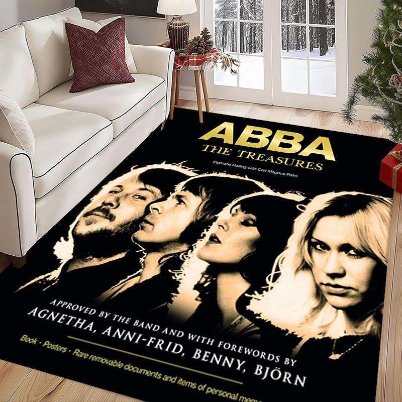 ABBA Treasures: Iconic Music Legacy carpet Doormat Living room and bedroom mats Fashion Dormitory decoration Protective pad