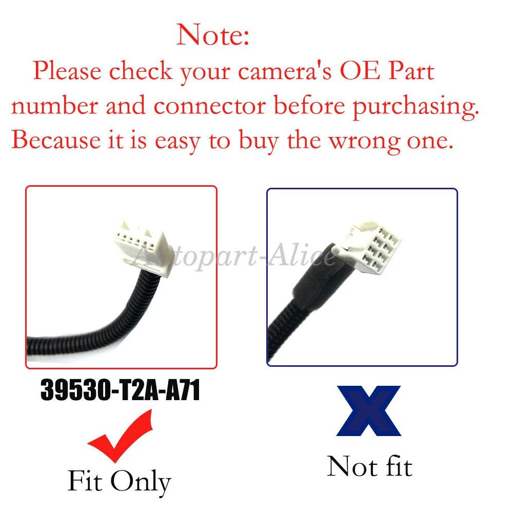 High Quality 39530-T2A-A71 39530T2AA71 Car Rear view Auxiliary Reversing Parking Backup Camera For Honda Accord S edan EX