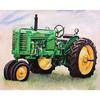 Diamond Embroidery Green Tractor 5D Diamond Painting Mosaic Picture Handmade Home Decor
