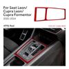 Top Suede Trim Sticker For Seat Leon MK4 Cupra Leon Cupra Formentor     2024 Automatic Manual Car Gear Shift
