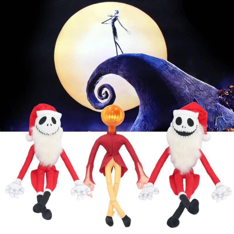 Jack Skellington Santa Claus Plush Toy Perfect Christmas Gift For Kids