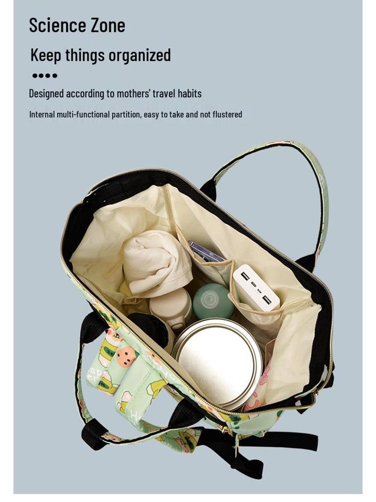 Trendy Large Capacity Mother & Baby Multifunctional Backpack