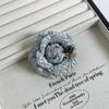 Корейские тканевые броши-камелии для женщин Ручной работы Цветочные булавки на лацкан Элегантные аксессуары для одежды Ювелирные изделия Корсаж