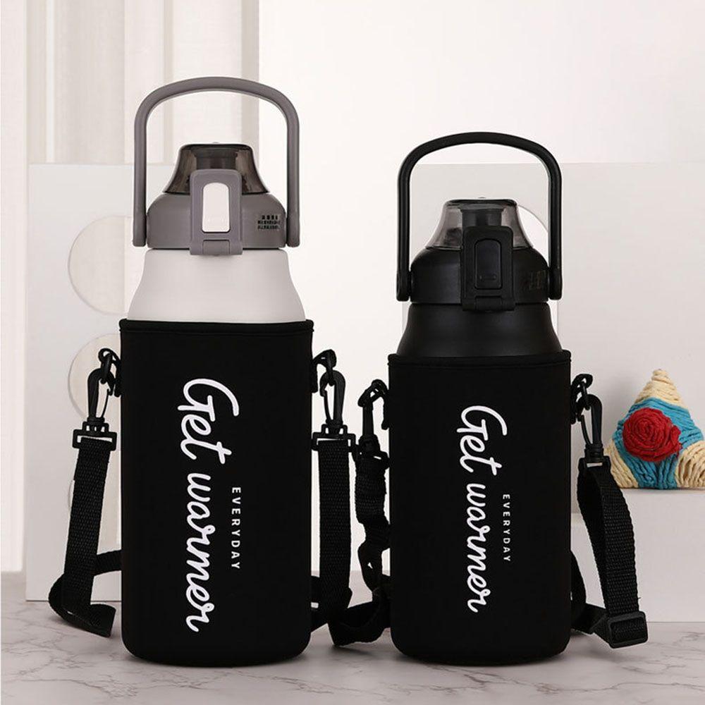 Useful With Strap Pouch Portable Water Bottle Case Cup Sleeve Water Bottle Cover Vacuum Cup Sleeve