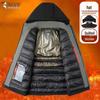 TUCANO Men's Thickened Hooded Padded Winter Jacket