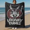 1 шт. Плед LOONEY TUNES БАГЗ БАНИ для улицы - Плед-покрывало, Мягкий, Фланелевые пледы, Гостиная, Путешествия, Кемпинг - 1102174
