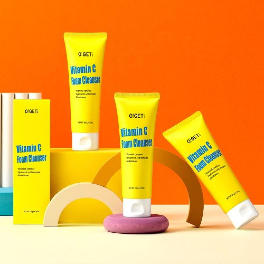 Oget Очищающая пенка с витамином С 120 г