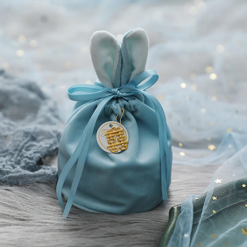 Velvet Rabbit Ear Wedding Candy Bags