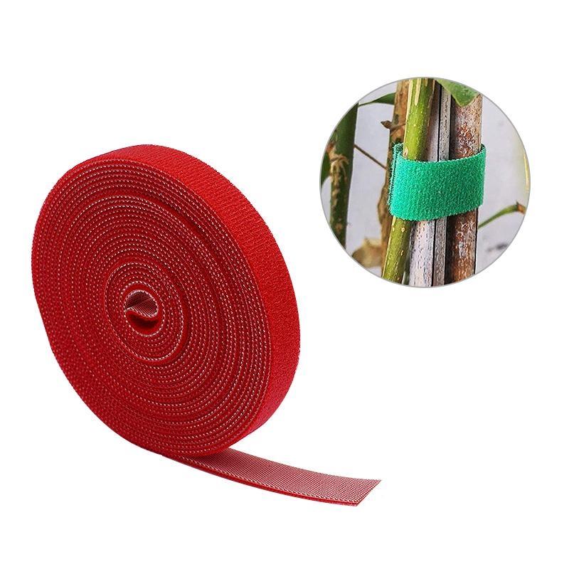 1/3 м зеленый садовый шпагат обвязки для растений нейлоновый бандаж для растений садовый крючок петля бамбуковая обертка поддержка садовые принадлежности
