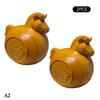 1/2Pcs Feng Shui Fu Horse Wooden Carved Horse Figurine Bring Good Luck 2026  Year Zodiac Horse Statue Home Office Decor