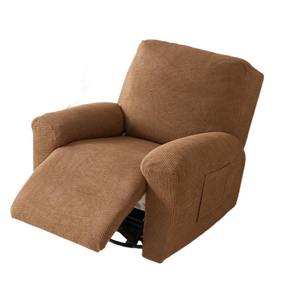 4pcs/set Wear-resistant Sofa Slipcover Elastic Couch Cover Armchair Slipcover Lazy Chair