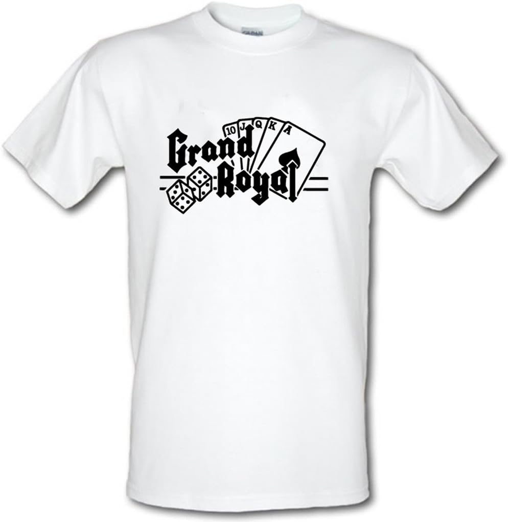 GRAND ROYAL Record Label Hip Hop Beastie Boys Rap Heavy Cotton t-shirt